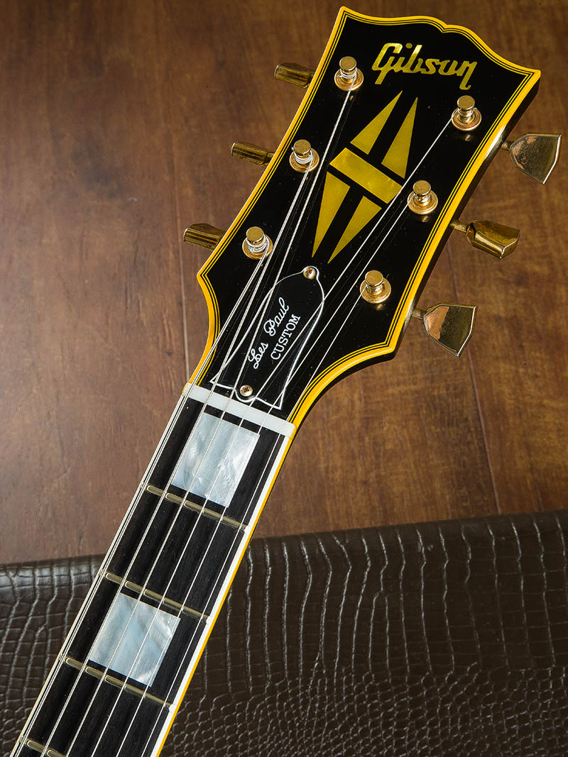 Gibson Custom Shop Japan Limited Run 1968 Les Paul Custom VOS Ebony Fingerboard Antique Ebony 2014
 5