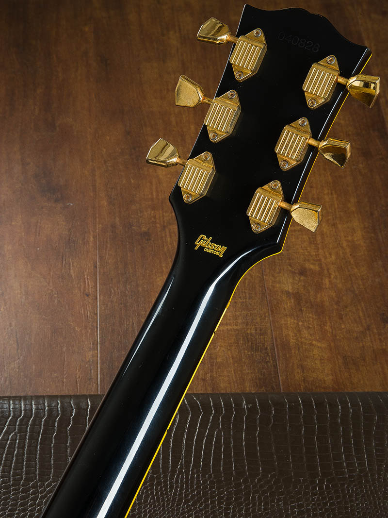 Gibson Custom Shop Japan Limited Run 1968 Les Paul Custom VOS Ebony Fingerboard Antique Ebony 2014
 6