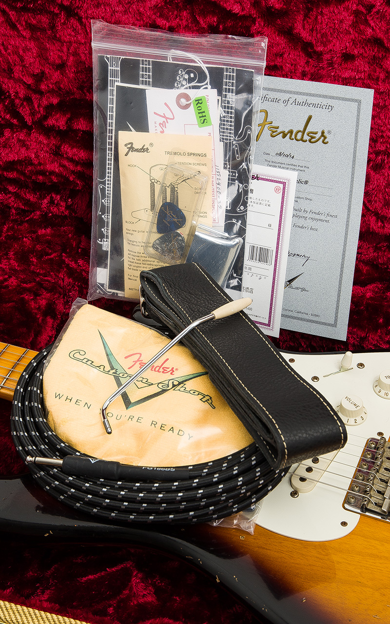 Fender Custom Shop 1955 Stratocaster Heavy Relic 2CS 2014 15