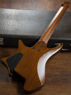 Strandberg J Series Custom 2016 Collection Boden J7 Poplar Burl Blue  全体裏面 サムネイル