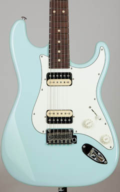 Suhr Classic Pro Sonic Blue 2014 ボディー正面 サムネイル