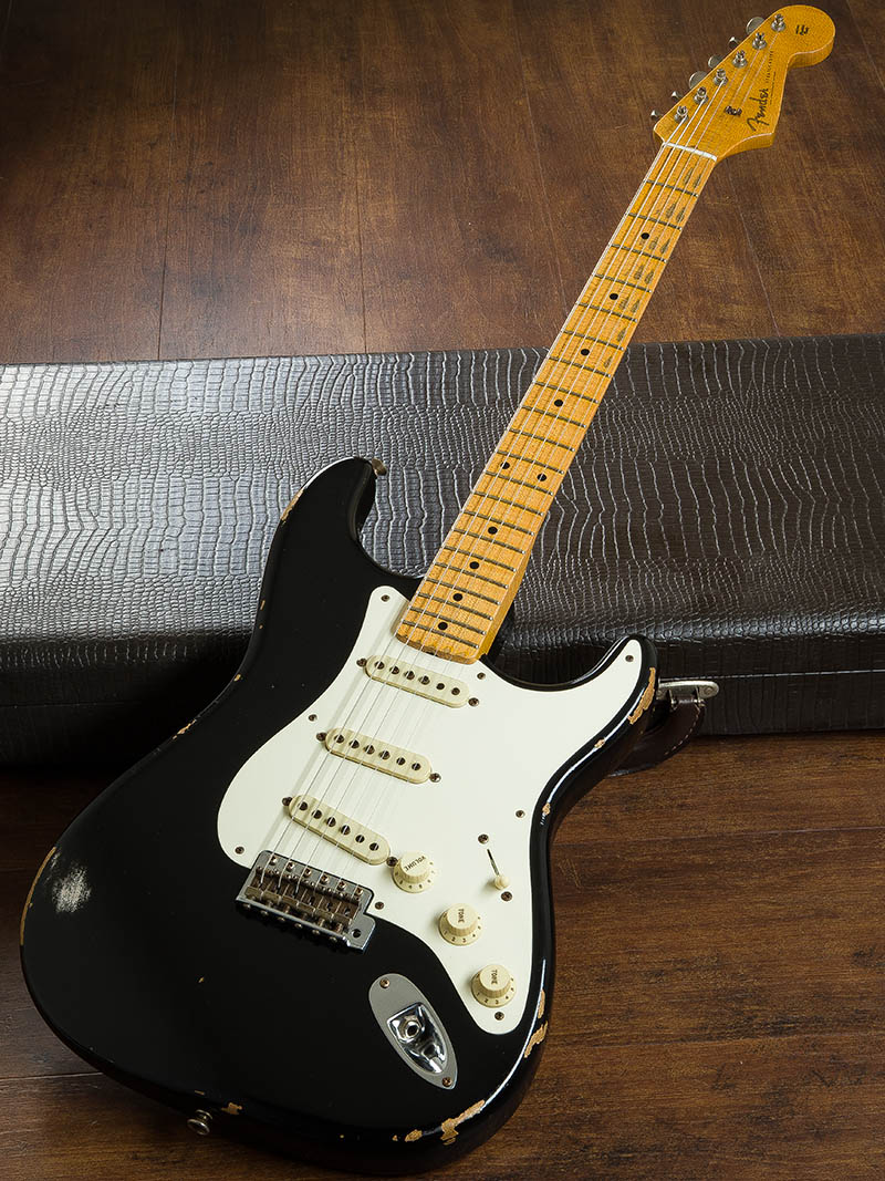 Fender Custom Shop 1957 Stratocaster Relic Black 2015 1
