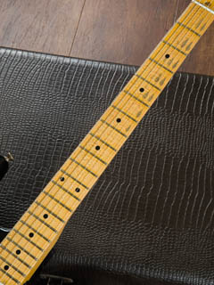 Fender Custom Shop 1957 Stratocaster Relic Black 2015 指板 サムネイル