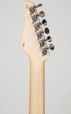Suhr Modern Trans Charcoal Burst 2014 ヘッド裏面 サムネイル