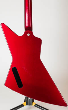 Gibson Explorer Proto Type Candy Apple Red 2018 ボディー裏面 サムネイル
