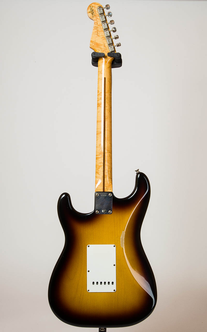 Fender Custom Shop 1956 Stratocaster NOS 2 Tone Burst Bird's Eye Maple Neck 2000 2