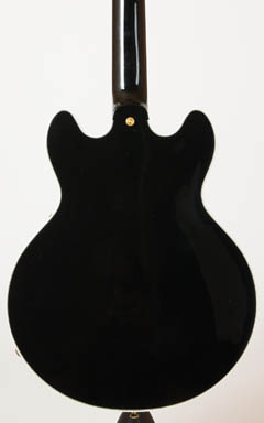 Gibson Memphis ES-359 Ebony Black 2014 ボディー裏面 サムネイル