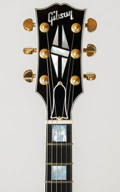 Gibson Memphis ES-359 Ebony Black 2014 ヘッド正面 サムネイル