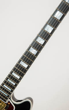 Gibson Memphis ES-359 Ebony Black 2014 指板 サムネイル