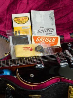 Gretsch Master Built G6134 Penguin Roadstar Metallic Black by Stephen Stern 2016 写真17 サムネイル