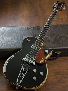 Gretsch Master Built G6134 Penguin Roadstar Metallic Black by Stephen Stern 2016 全体正面 サムネイル