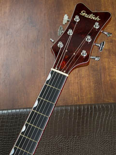 Gretsch Master Built G6134 Penguin Roadstar Metallic Black by Stephen Stern 2016 ヘッド裏面 サムネイル