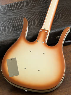 Danelectro Longhorn Guitar LHGTR Copper Burst ボディー裏面 サムネイル