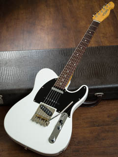 Tokai ATE164MV 3PU with Maverick Vibrato Olympic White 2018 全体正面 サムネイル