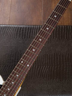 Tokai ATE164MV 3PU with Maverick Vibrato Olympic White 2018 ネック サムネイル