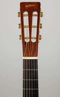 K.Yairi RAG-90V Tortoiseshell Pickguard 2014 ヘッド正面 サムネイル