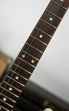 Fender Custom Shop 1961 Stratocaster Relic Quartersawn Flame Maple Olympic White 2013 指板 サムネイル