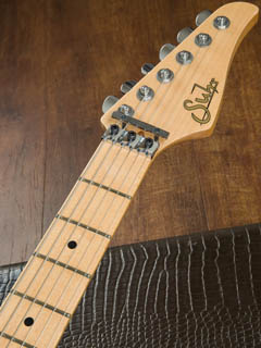 Suhr J-Series S6 Trans Teal ヘッド正面 サムネイル