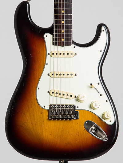No Brand 60's Type Stratocaster 3Tone Sunburst Aged
