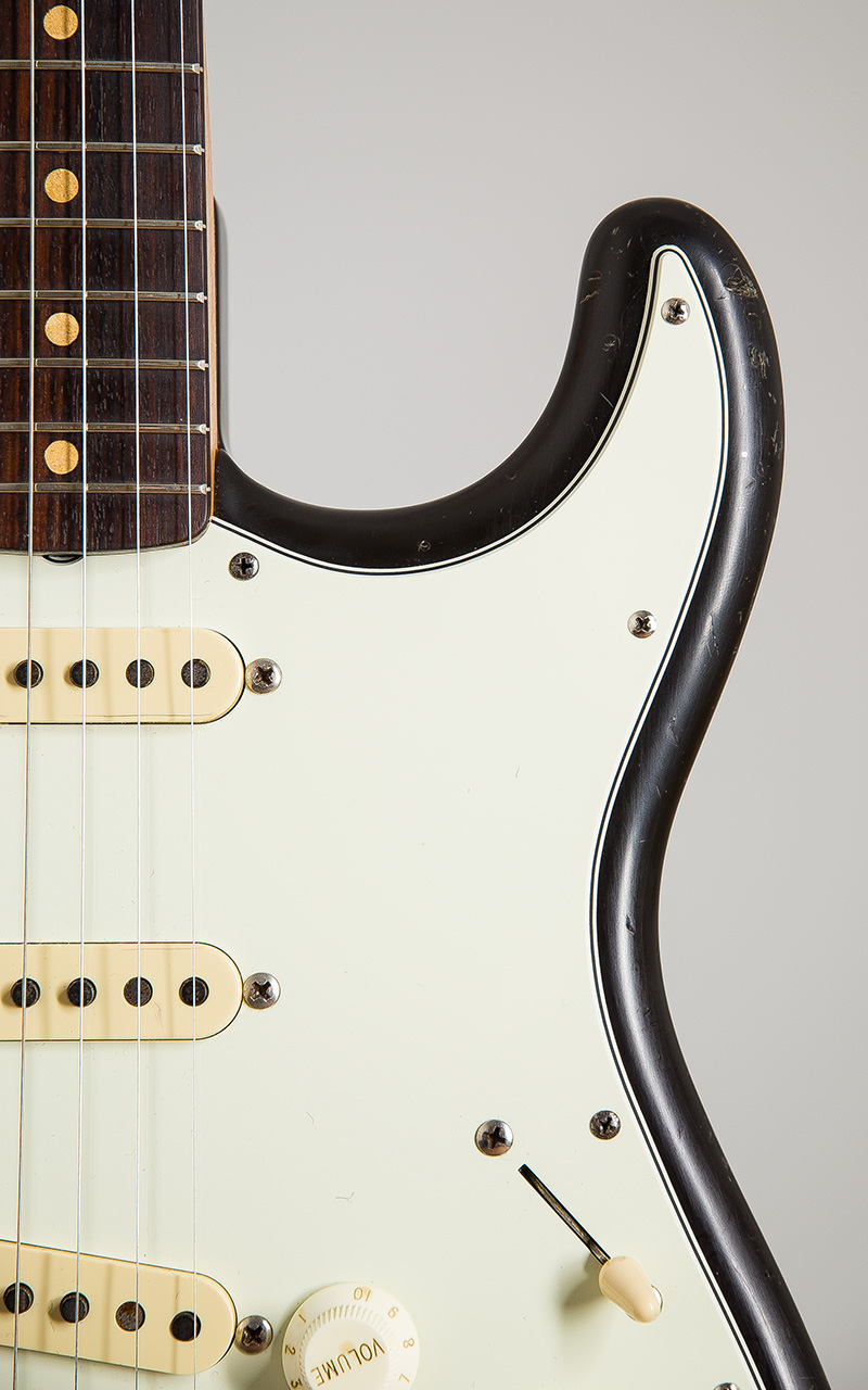No Brand 60's Type Stratocaster 3Tone Sunburst Aged 9