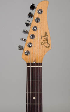 Suhr Classic Pro Seaform Green 2017 ヘッド正面 サムネイル