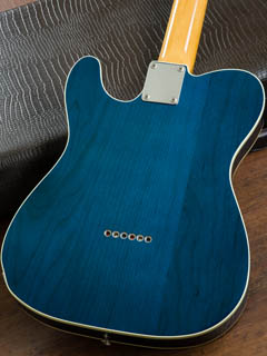 Fender Japan TL62B Telecaster Custom Trans Blue ボディー裏面 サムネイル