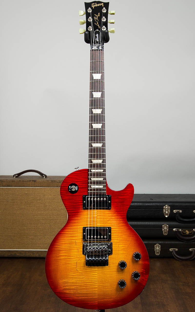 Gibson Les Paul Studio with Floyd Rose Heritage Cherry Sunburst 2014 1