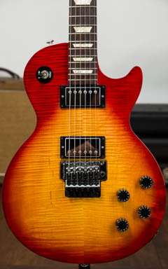 Gibson Les Paul Studio with Floyd Rose Heritage Cherry Sunburst 2014 ボディー正面 サムネイル