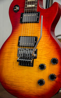 Gibson Les Paul Studio with Floyd Rose Heritage Cherry Sunburst 2014 写真9 サムネイル