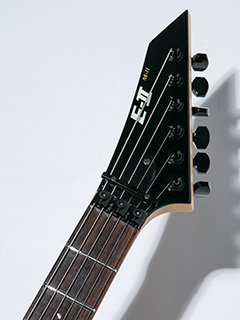 E-II M-II NECK THRU Black ヘッド正面 サムネイル
