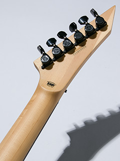 E-II M-II NECK THRU Black ヘッド裏面 サムネイル