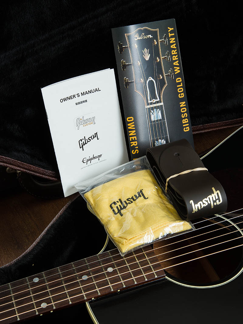 Gibson J-45 Standard EC Ebony Limited Edition 2018 9