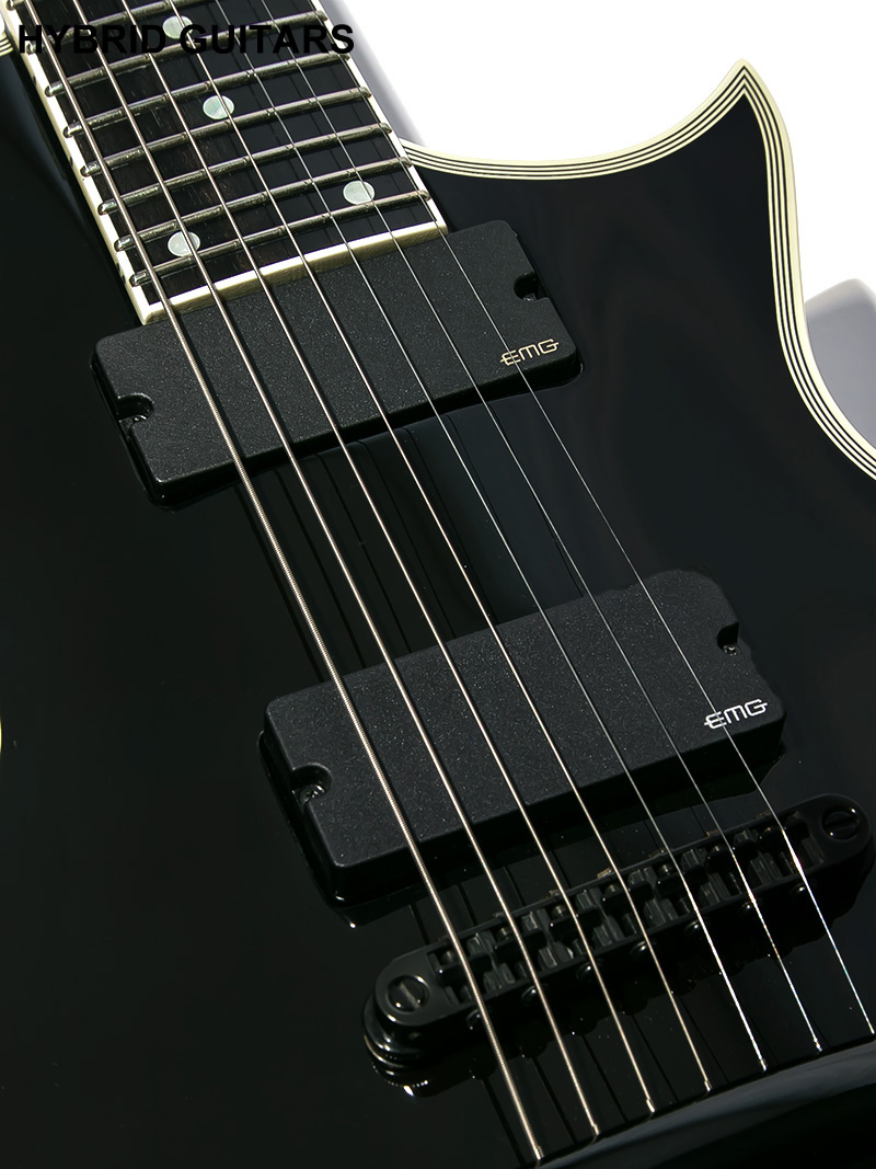 E-II EC-7 7strings Black 10