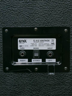ENGL INVADER 150 Head with E412Vintage Cabinet & Z-9 MIDI Foot Switch【送料無料】 ボディー裏面 サムネイル