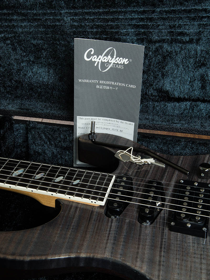 Caparison Dellinger CL12 EF Trans Black 11