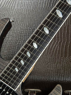 Caparison Dellinger CL12 EF Trans Black ヘッド裏面 サムネイル