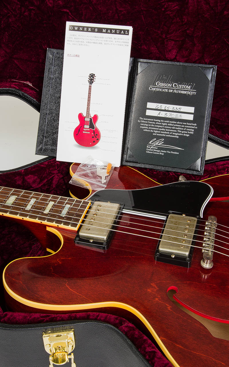 Gibson Custom Shop Limited Run Historic Collection ES-335 with Bigsby VOS Antique Viking Red 2017 11