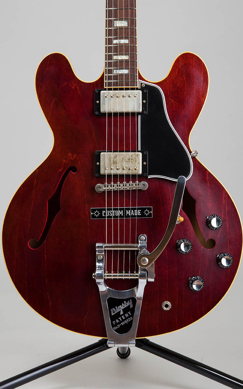 Gibson Custom Shop Limited Run Historic Collection ES-335 with Bigsby VOS Antique Viking Red 2017 3