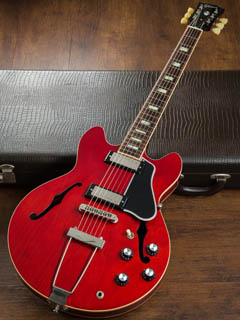 Gibson Memphis ES-390 Cherry 2013 全体正面 サムネイル