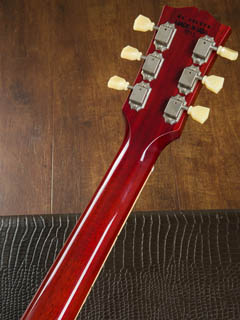 Gibson Memphis ES-390 Cherry 2013 ヘッド裏面 サムネイル