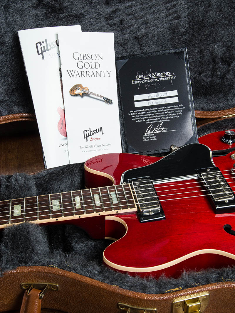 Gibson Memphis ES-390 Cherry 2013 9