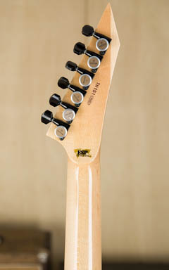 ESP Custom Order Randam Star RS-780 Trans Black 2015 ヘッド裏面 サムネイル