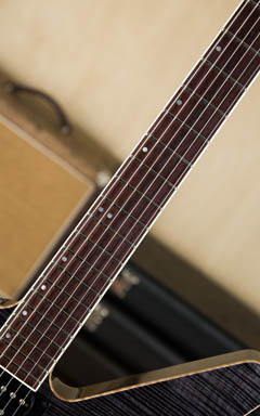ESP Custom Order Randam Star RS-780 Trans Black 2015 指板 サムネイル