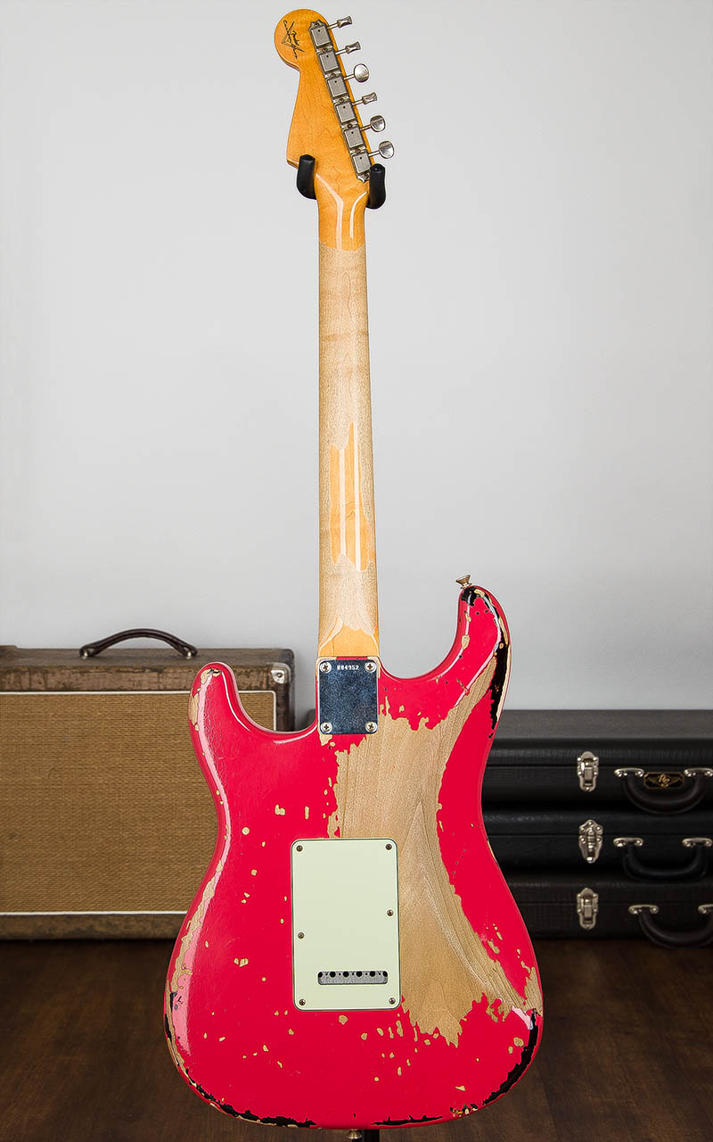 Fender Custom Shop Artist Series Michael Landau Signature 1963 Stratocaster Relic Fiesta Red 2015 2