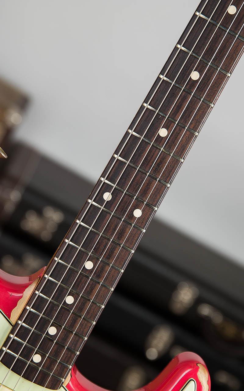 Fender Custom Shop Artist Series Michael Landau Signature 1963 Stratocaster Relic Fiesta Red 2015 7
