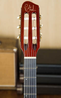 Godin Multiac ACS Slim SA 35th Anniversary Limited Shinkai Blue ヘッド正面 サムネイル