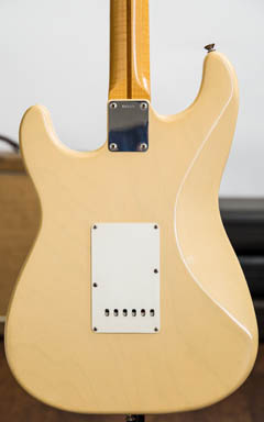 Fender Custom Shop 1956 Stratocaster White Blonde John Cruz early JCQA ボディー裏面 サムネイル