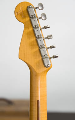 Fender Custom Shop 1956 Stratocaster White Blonde John Cruz early JCQA ヘッド裏面 サムネイル