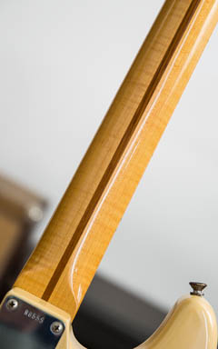 Fender Custom Shop 1956 Stratocaster White Blonde John Cruz early JCQA ネック サムネイル
