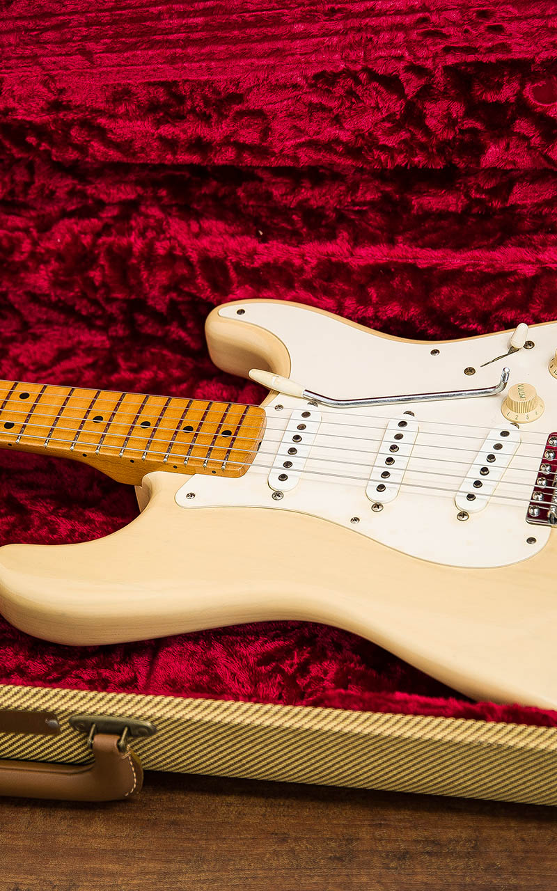 Fender Custom Shop 1956 Stratocaster White Blonde John Cruz early JCQA 9
